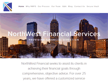 Tablet Screenshot of northwestfinancial.net